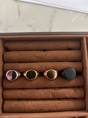 4 Rings and Pocket Watch